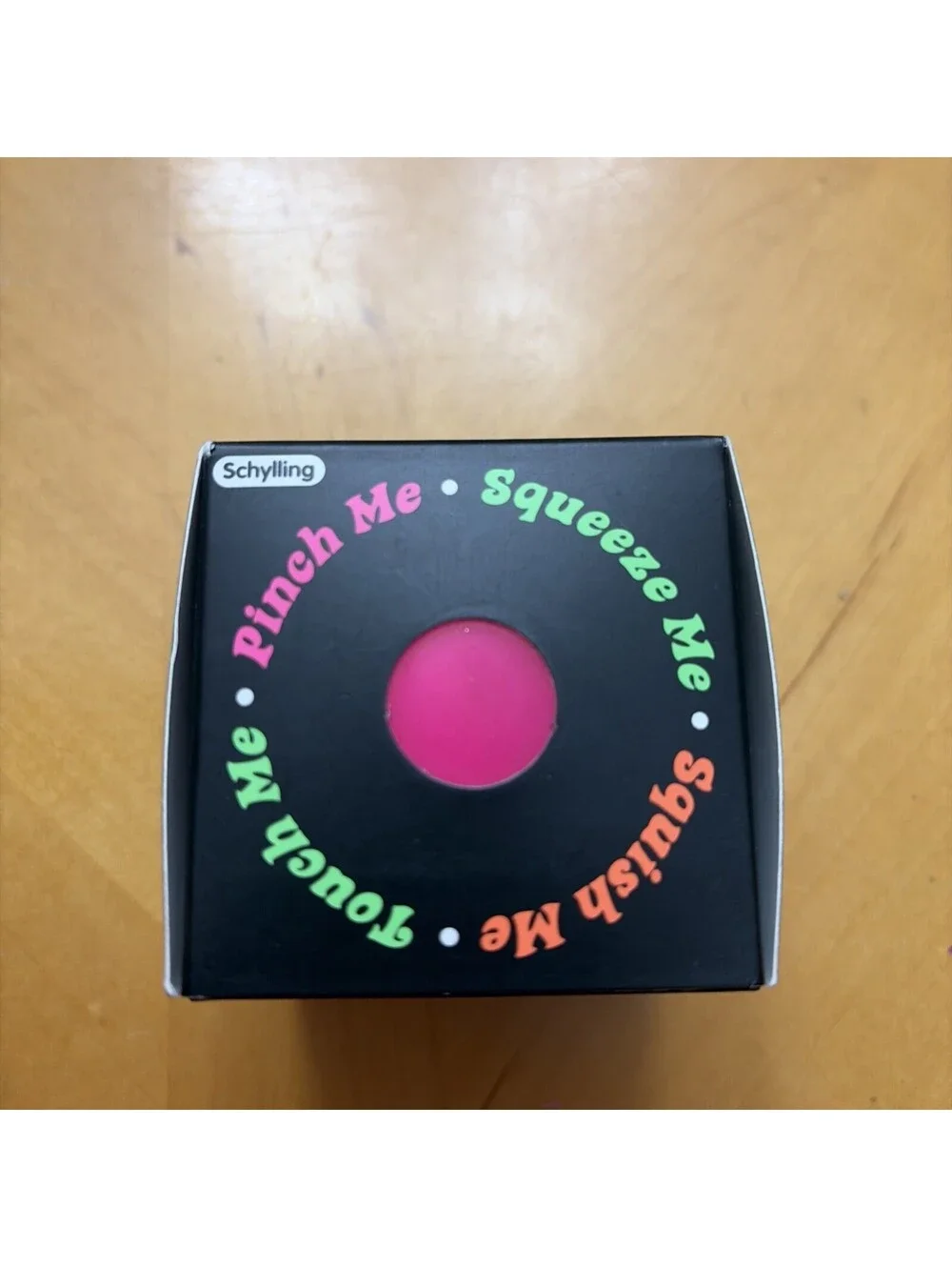 Schylling NeeDoh Groovy Glob Stress Ball Pink, Classic 2.5 in